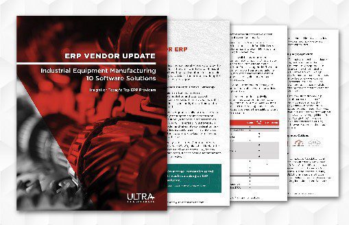 ERP Vendor Update