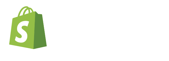 Green and white shopify logo