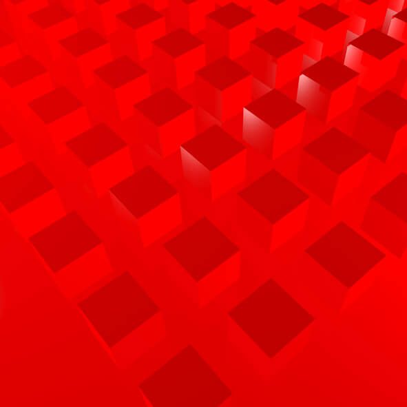 Red blocks graphic