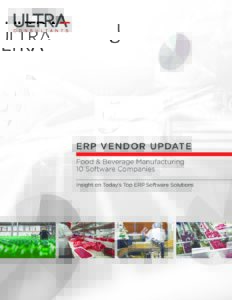 ERP Vendor Update