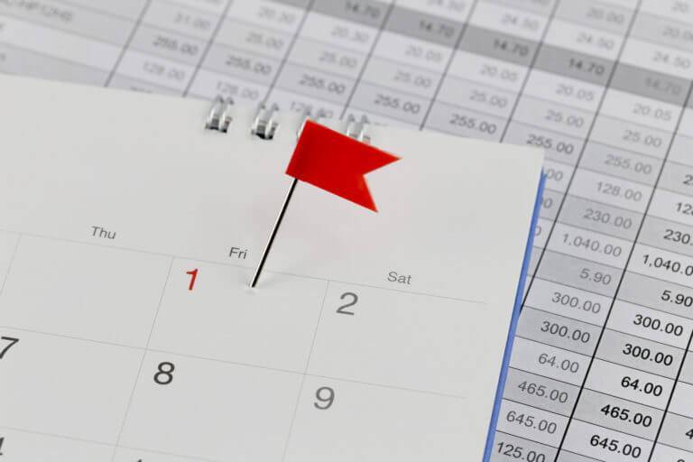 Topic: Project Management 14 Pin stuck in a calendar date