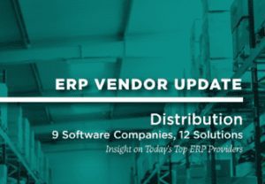 ERP Vendor Update - Distribution - Ebook