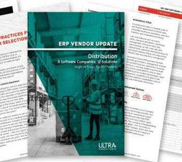 erp vendor report