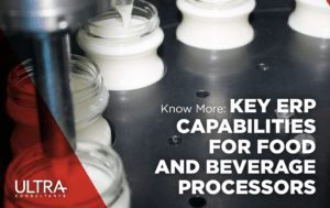 Key ERP Capabilities for Food and Beverage Front Page