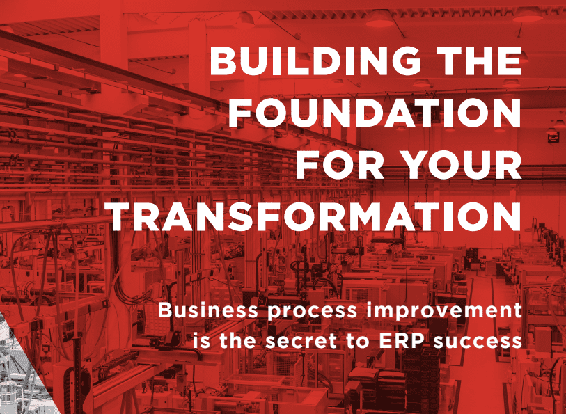 BPI Ebook cover - building the foundation for your transformation