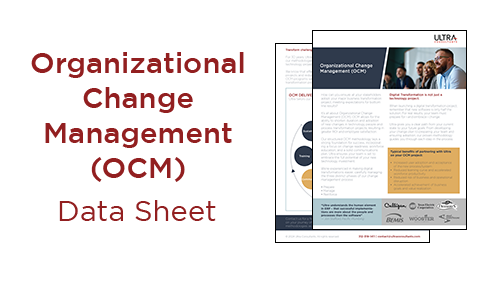 ocm change management consulting data sheet download