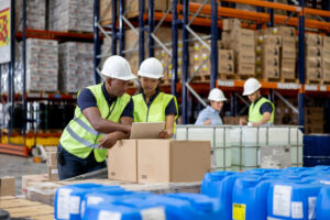 distribution center industries using infor erp